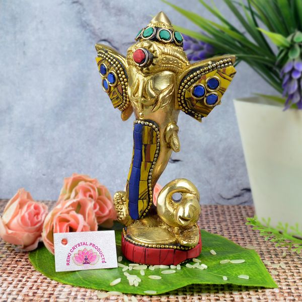 Brass Ganesh Statue / Stone Ganesha Idol