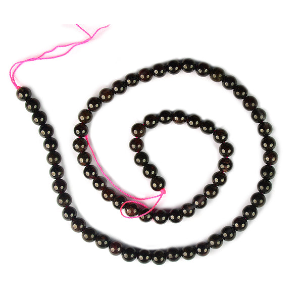 Natural Crystal Stone 6 mm Round Loose Beads 65-70 pcs for Making Bracelet Mala Necklaces