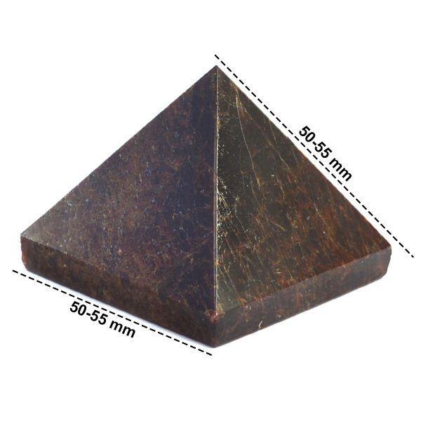 Garnet Pyramid 50-55 mm