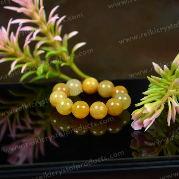 AAA Natural Crystal Stone Beads Ring 6mm