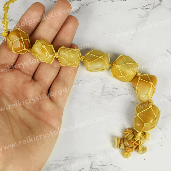 Natural Tumble Stone With Chip Vastu Door Hanging
