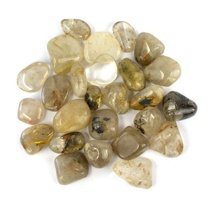 Golden Rutile Quartz Tumble Stone