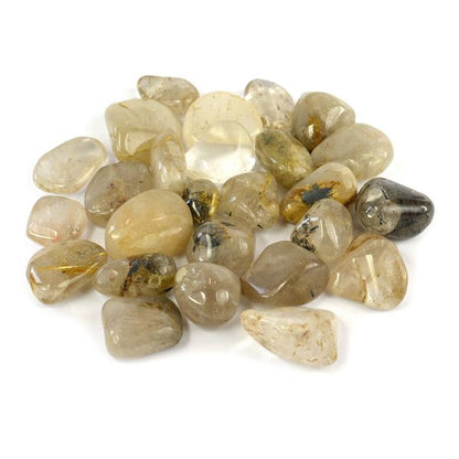 Golden Rutile Quartz Tumble Stone