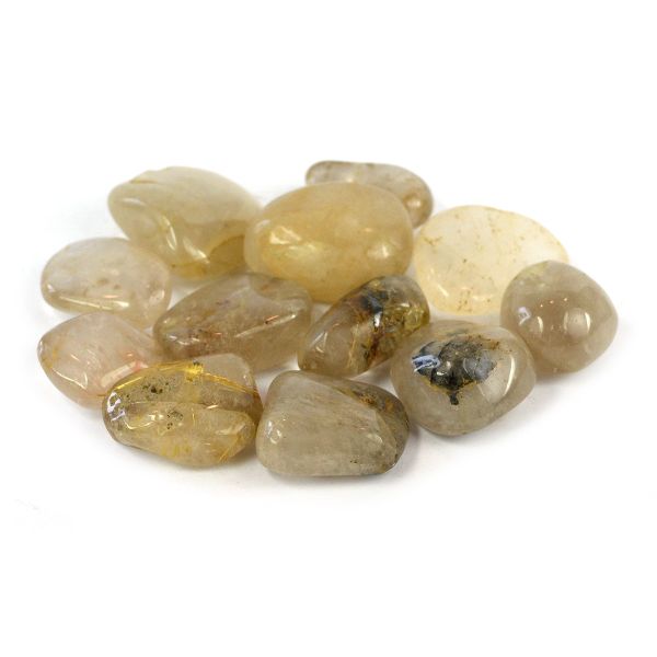 Golden Rutile Quartz Tumble Stone