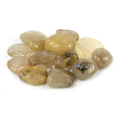 Golden Rutile Quartz Tumble Stone