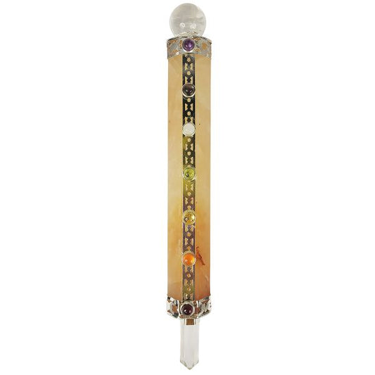 Golden Quartz Reiki Healing Wand