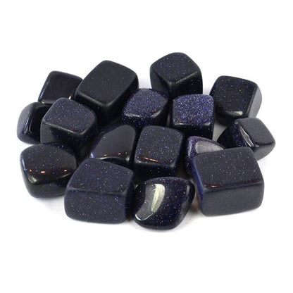 Goldstone Blue Tumble Stone