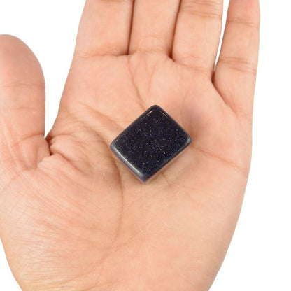 Goldstone Blue Tumble Stone