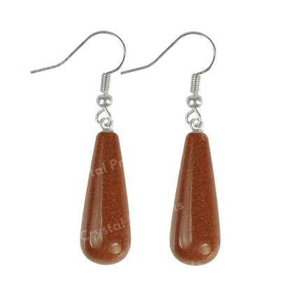 Crystal Stone Drop Shape Earrings for Girls / Women