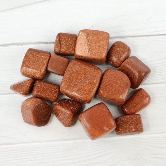 Goldstone Brown Tumble Stone