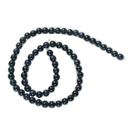 Natural Crystal Stone 6 mm Round Loose Beads 65-70 pcs for Making Bracelet Mala Necklaces