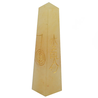 Golden Quartz Reiki Tower-75-80 mm