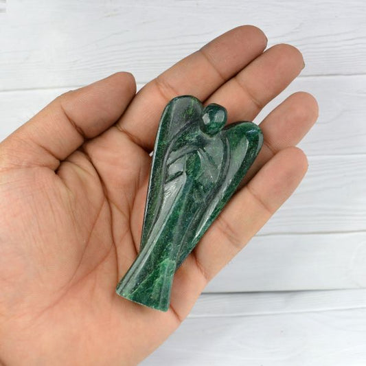 Green Aventurine Crystal Angel 7.6 cm (3 inch)
