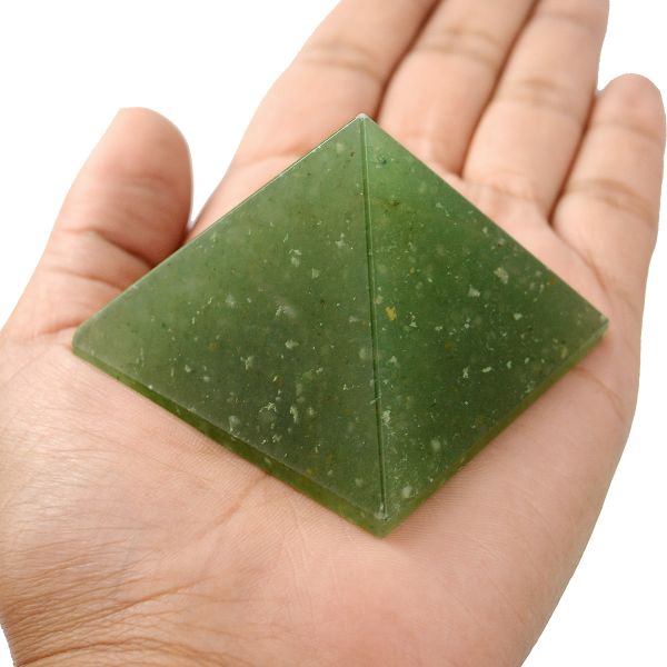 Green Aventurine Healing Crystal Pyramid
