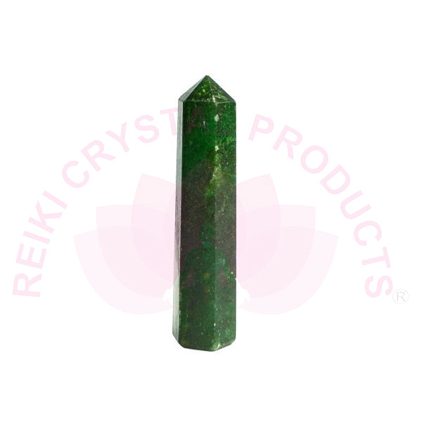 Green Aventurine Crystal Pencil / Obelisks