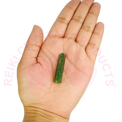 Green Aventurine Crystal Pencil / Obelisks
