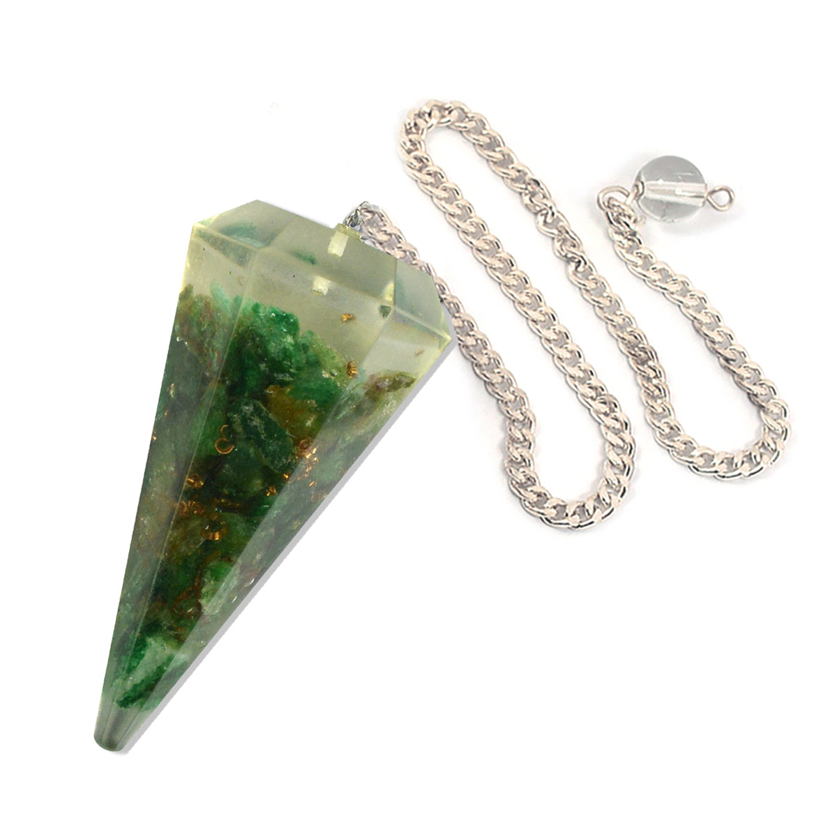 Natural Stone Orgone Dowser - Pendulum