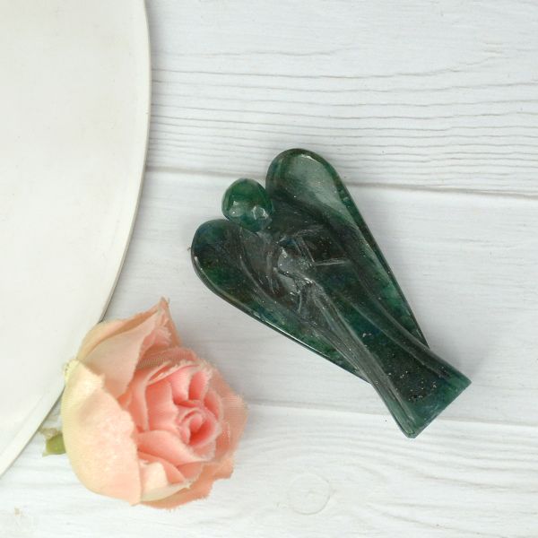 Natural Crystal Angel Size 5 cm (2 inch)