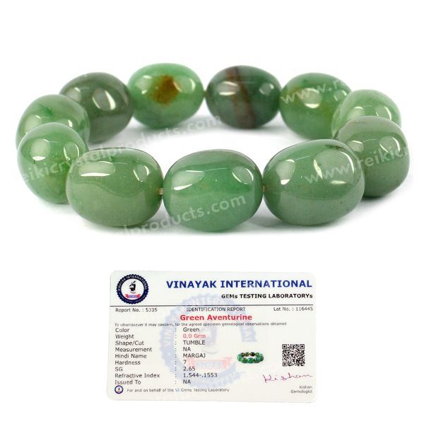Certified Big Round Tumble Bracelet
