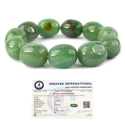 Certified Big Round Tumble Bracelet