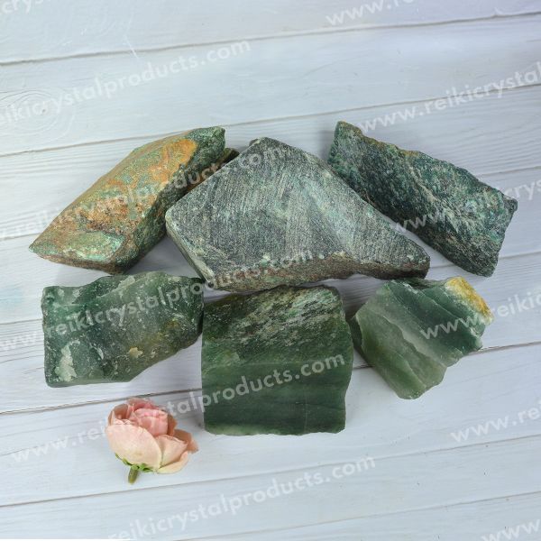 Green Aventurine Raw Rough Stones