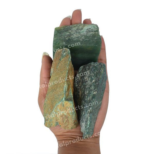 Green Aventurine Raw Rough Stones