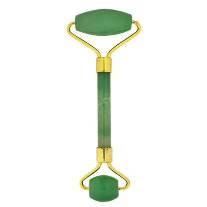 Natural Green Aventurine Stone Facial Massage Roller
