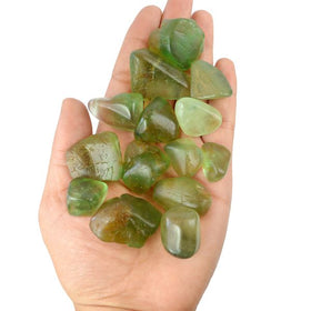 Green FlouriteTumble Stone