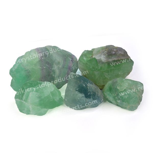 Green Flourite Raw Rough Stones