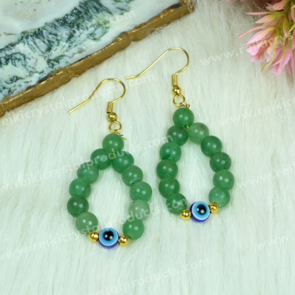 Natural Crystal Stone Bead Earring for Girls & Women