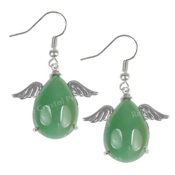 Crystal Stone Angel Shape Earrings for Girls / Women