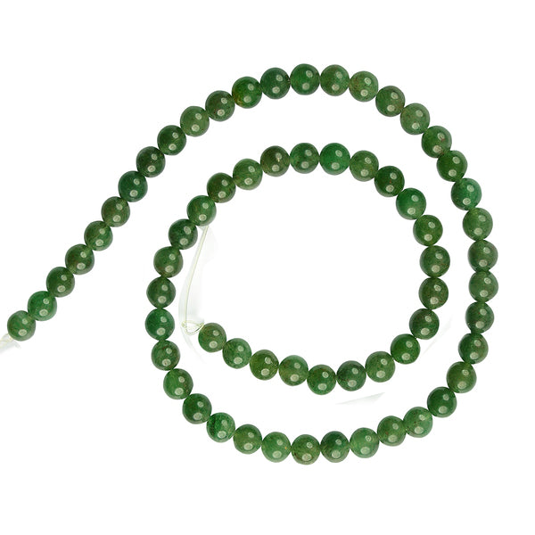 Natural Crystal Stone 6 mm Round Loose Beads 65-70 pcs for Making Bracelet Mala Necklaces