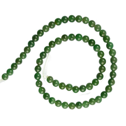 Natural Crystal Stone 6 mm Round Loose Beads 65-70 pcs for Making Bracelet Mala Necklaces