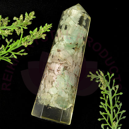 Natural Orgone Pencil / Tower 8 cm