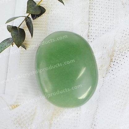 Green Jade Healing Crystal for Luck and Prosperity