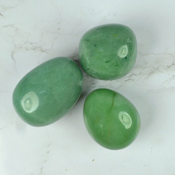Green Jade Big Size Tumble Stone Pack of 100 gram