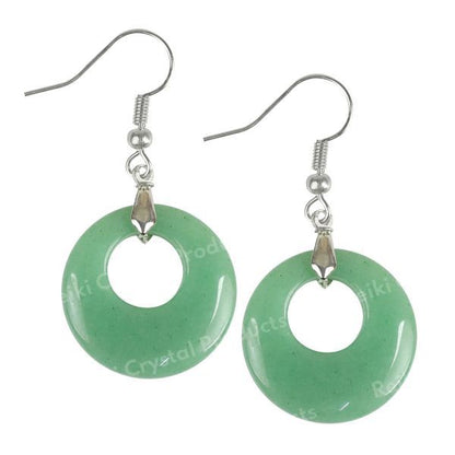Crystal Stone Circle Shape Earrings for Girls / Women
