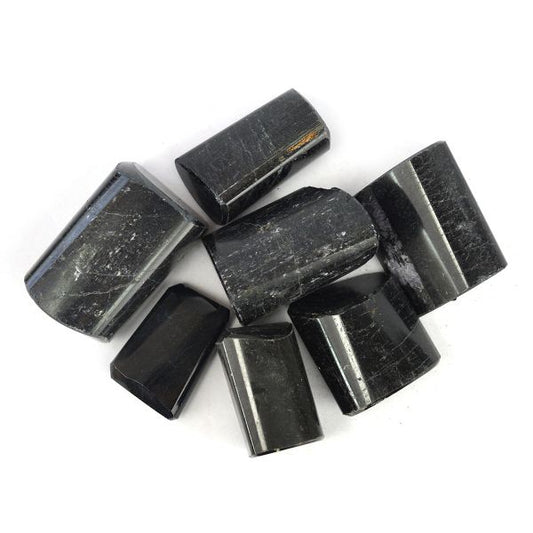 Black Tourmaline Hand Polished Tumble Stone Pack of 200 gram