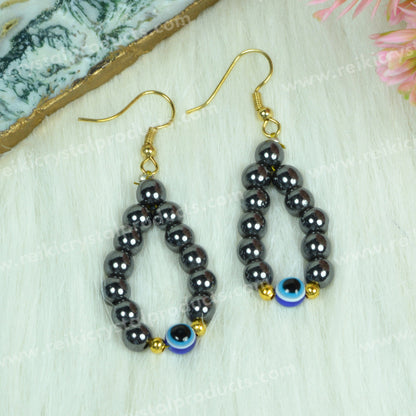 Natural Crystal Stone Bead Earring for Girls & Women