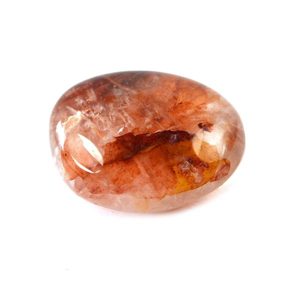 Hematoid Quartz Tumble Stone