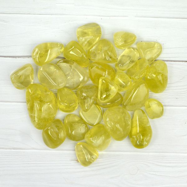 Lemon Quartz High Grade Tumble Stone