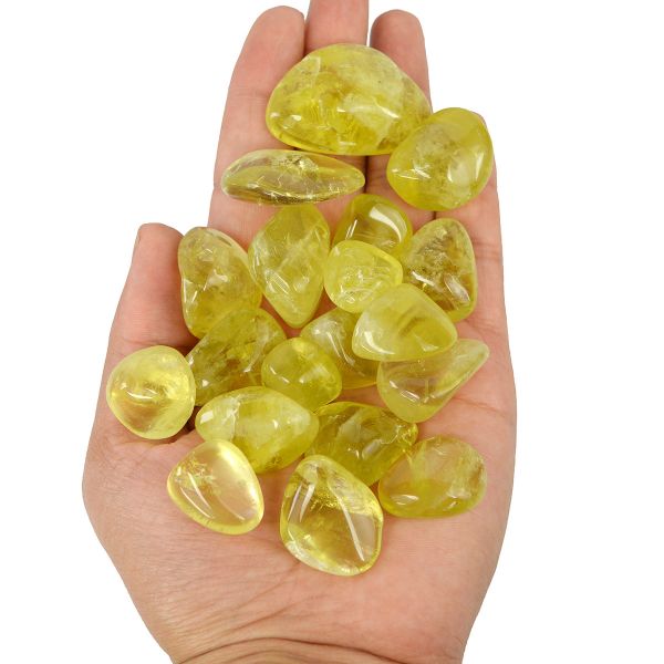 Lemon Quartz High Grade Tumble Stone