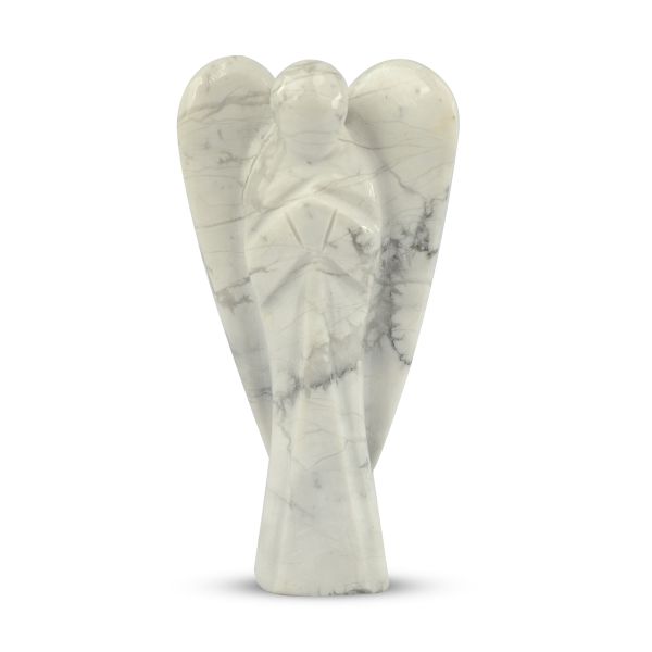 Natural Crystal Angel Size 7.6 cm (3 inch)