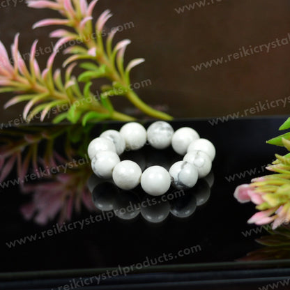 AAA Natural Crystal Stone Beads Ring 6mm