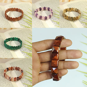 More Than 10 Colors Natural Healing Crystal Gemstone Beads Bracelet at Rs 170/piece in Jaipur More Than 10 Colors Natural Healing Crystal Gemstone Beads Bracelet at Rs 170/piece in Jaipur