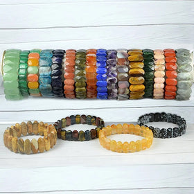 Natural Crystal Stone Exotic Bracelet