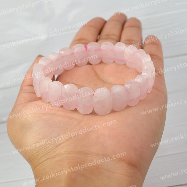 Certified Rose Quartz Exotic Bracelet