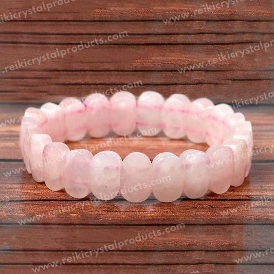 Certified Rose Quartz Exotic Bracelet