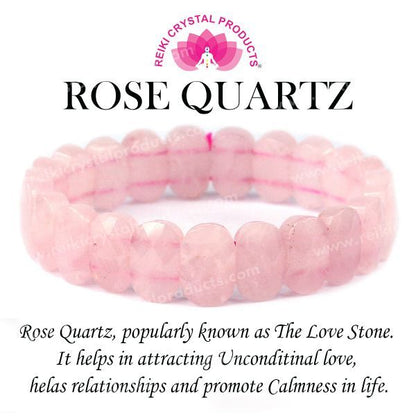 Certified Rose Quartz Exotic Bracelet