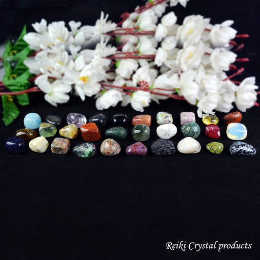 30 Chakra Tumble Stones Kit